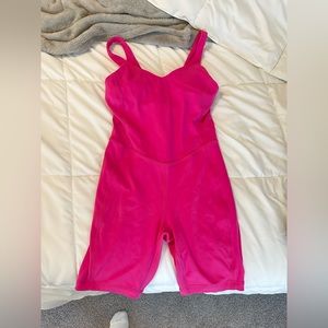 Lululemon pink bodysuit